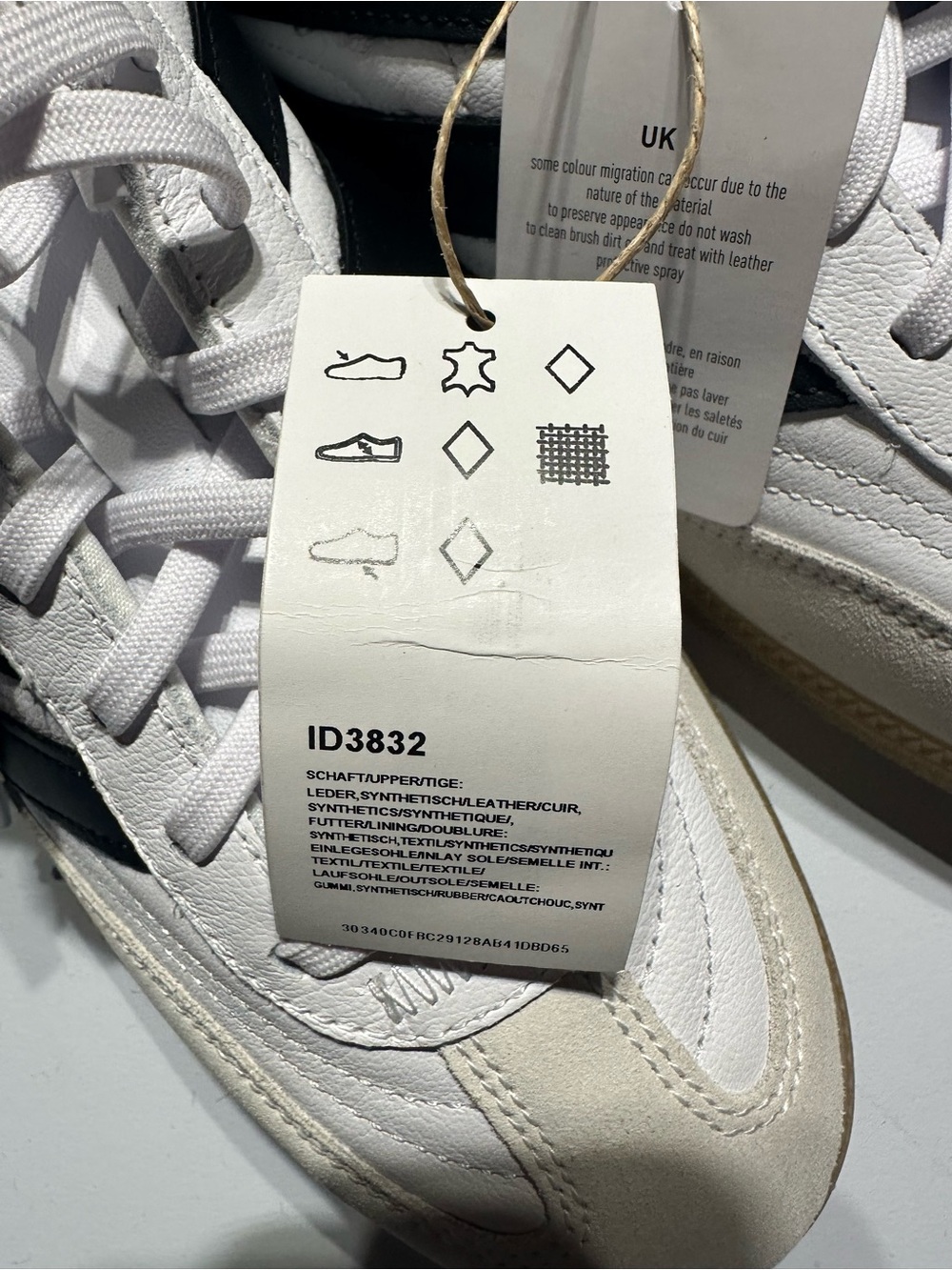 Adidas Predator Freestyle White Black Gum Sole Men’s Size 9 ID3832 NEW NO BOX - Picture 7 of 8